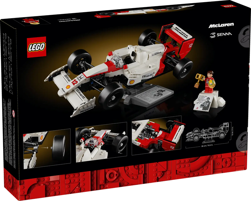 LEGO® Icons McLaren MP4/4 & Ayrton Senna (10330)