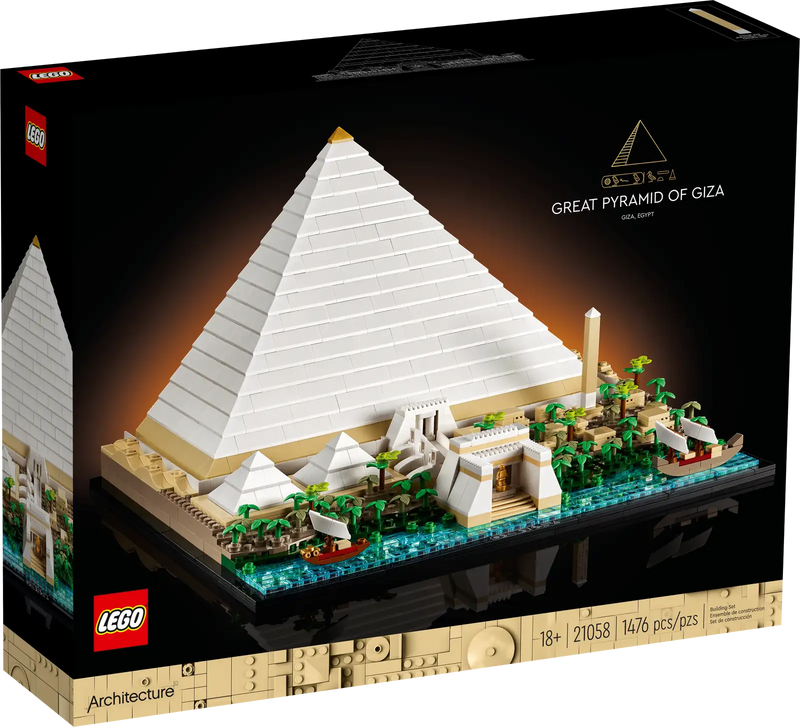 LEGO® Architecture Great Pyramid of Giza model (21058)