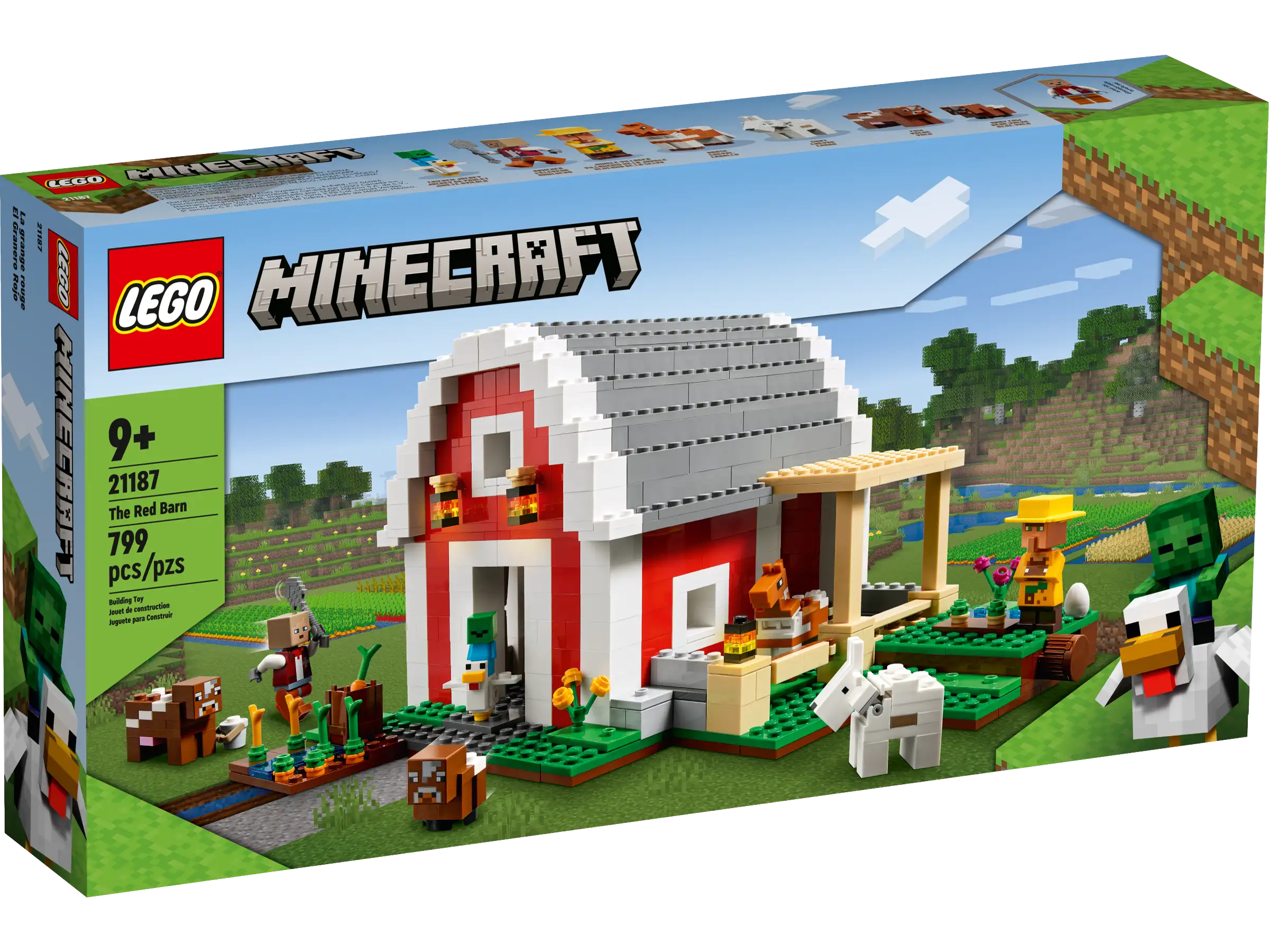 LEGO® 21187 Minecraft The Red Barn – Cloud Mall ZA