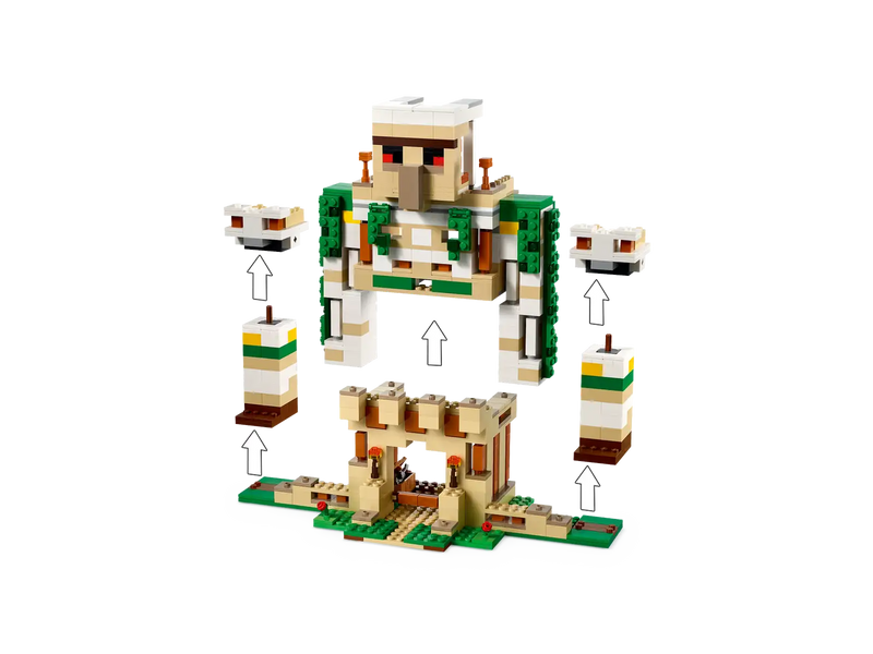 LEGO® Minecraft® The Iron Golem Fortress (21250)