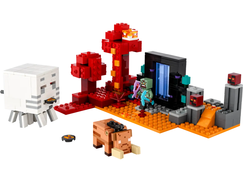 LEGO® Minecraft The Nether Portal Ambush (21255)