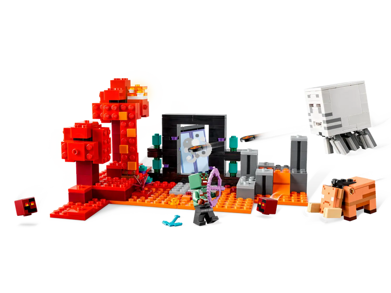 LEGO® Minecraft The Nether Portal Ambush (21255)