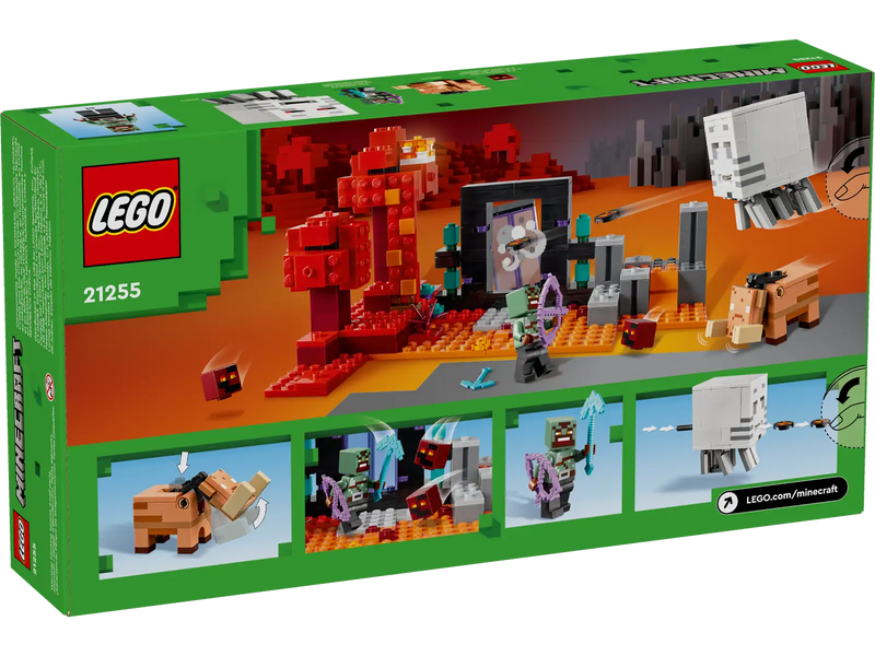 LEGO® Minecraft The Nether Portal Ambush (21255)