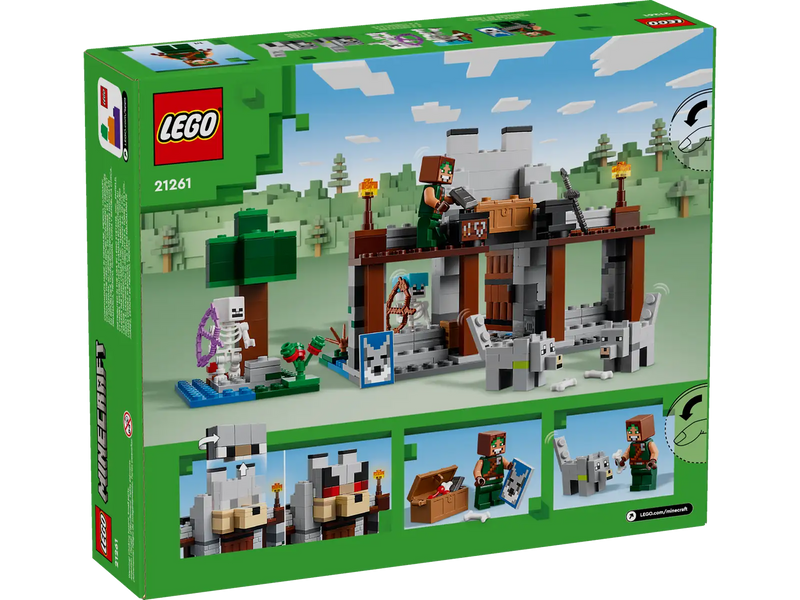 LEGO® Minecraft The Wolf Stronghold (21261)