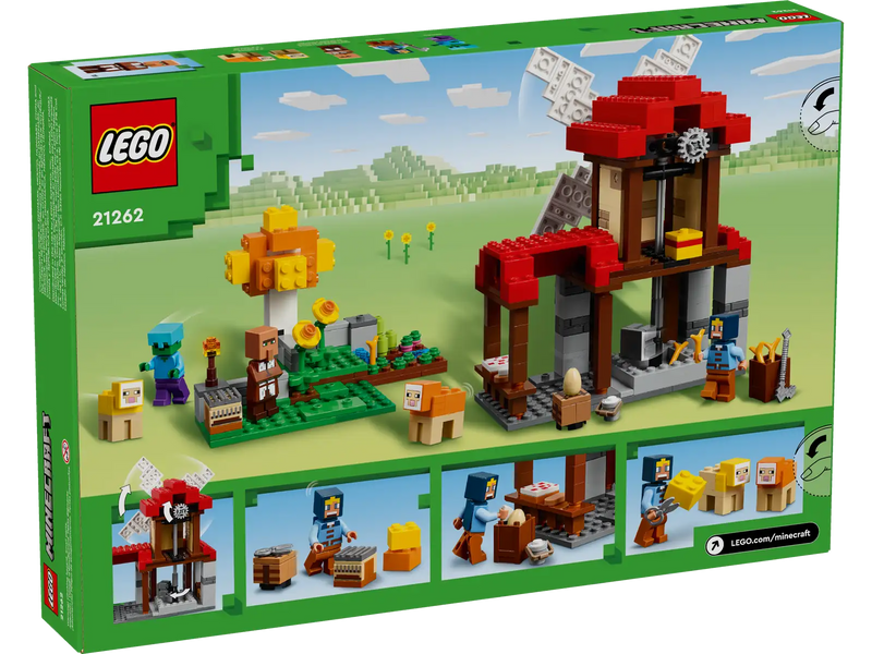 LEGO® Minecraft The Windmill Farm (21262)