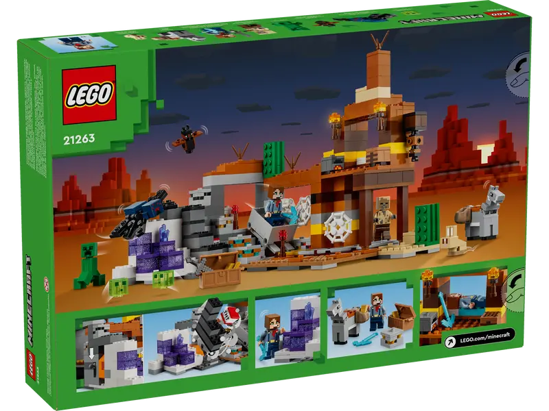 LEGO® Minecraft® The Badlands Mineshaft (21263)