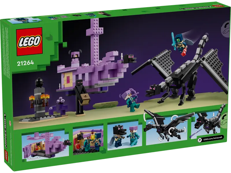 LEGO® Minecraft® The Ender Dragon and End Ship (21264)