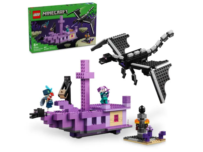 LEGO® Minecraft® The Ender Dragon and End Ship (21264)