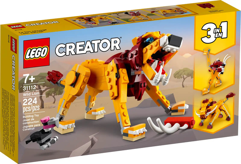 LEGO® Creator 3in1 31112 Wild Lion