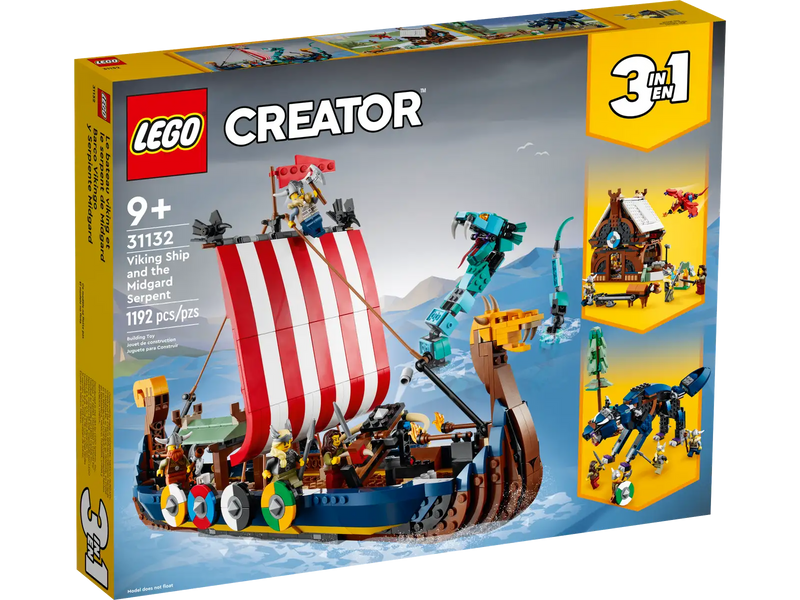 LEGO® 31132 Creator 3in1 Viking Ship