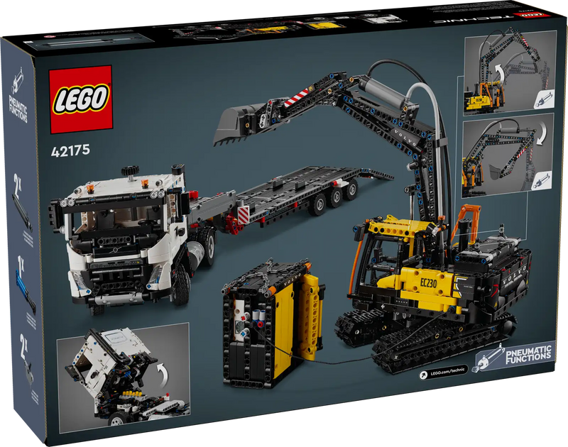 LEGO® Technic™ Volvo FMX Truck &amp; EC230 Electric Excavator (42175)