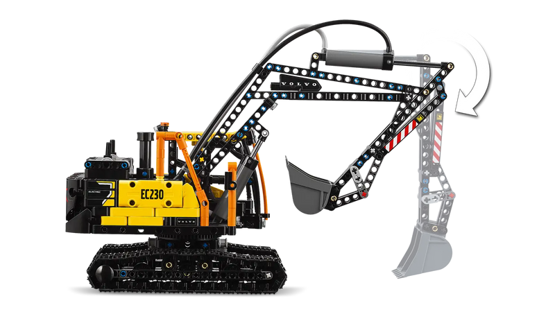 LEGO® Technic™ Volvo FMX Truck &amp; EC230 Electric Excavator (42175)