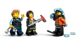 LEGO® City Helicopter, Fire Truck & Submarine Remix toy playset (60462)