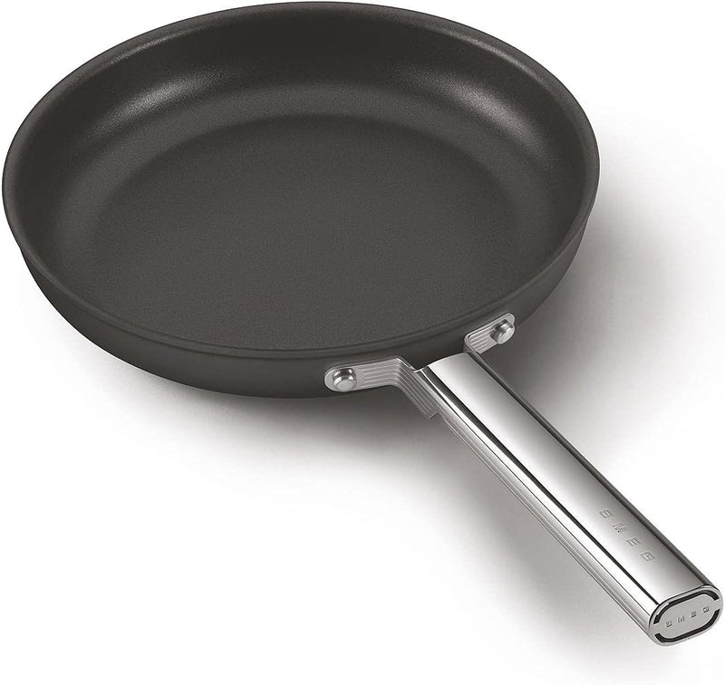 Smeg All Hobs Non-Stick Frying Pan, 28 cm Diameter, Black