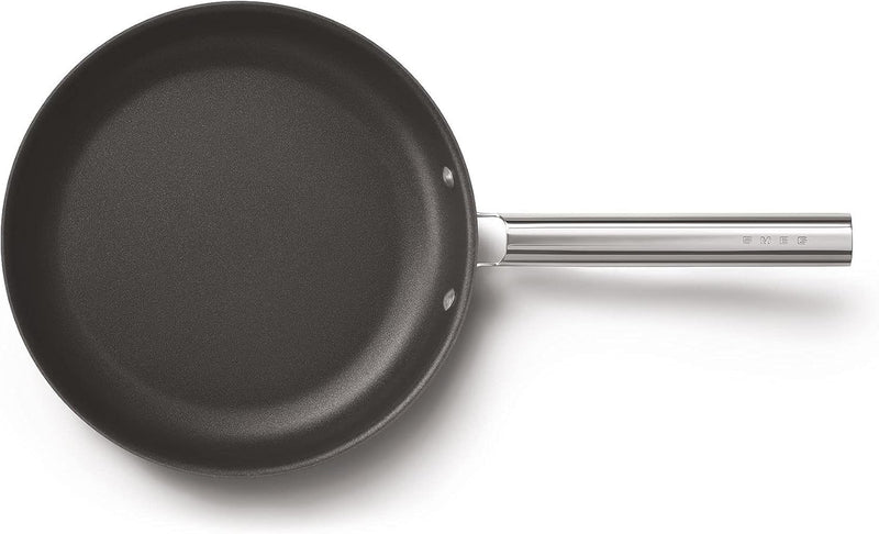 Smeg All Hobs Non-Stick Frying Pan, 28 cm Diameter, Black