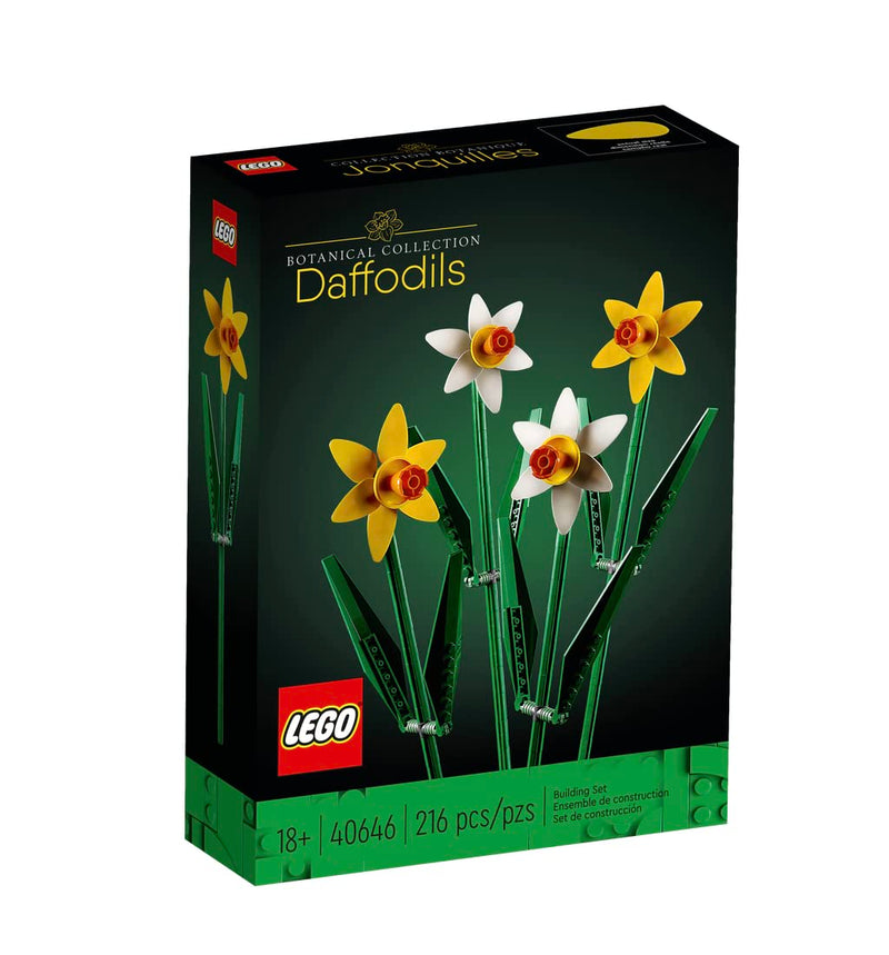 LEGO® Botanical Combo - Daffodils + Cherry Blossoms + Lotus Flowers + Roses + Sunflowers