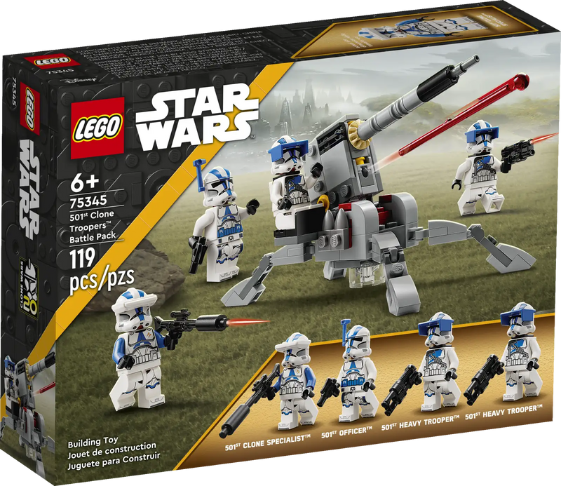 LEGO® Star Wars™ 501st Clone Troopers unit Battle Pack (75345)