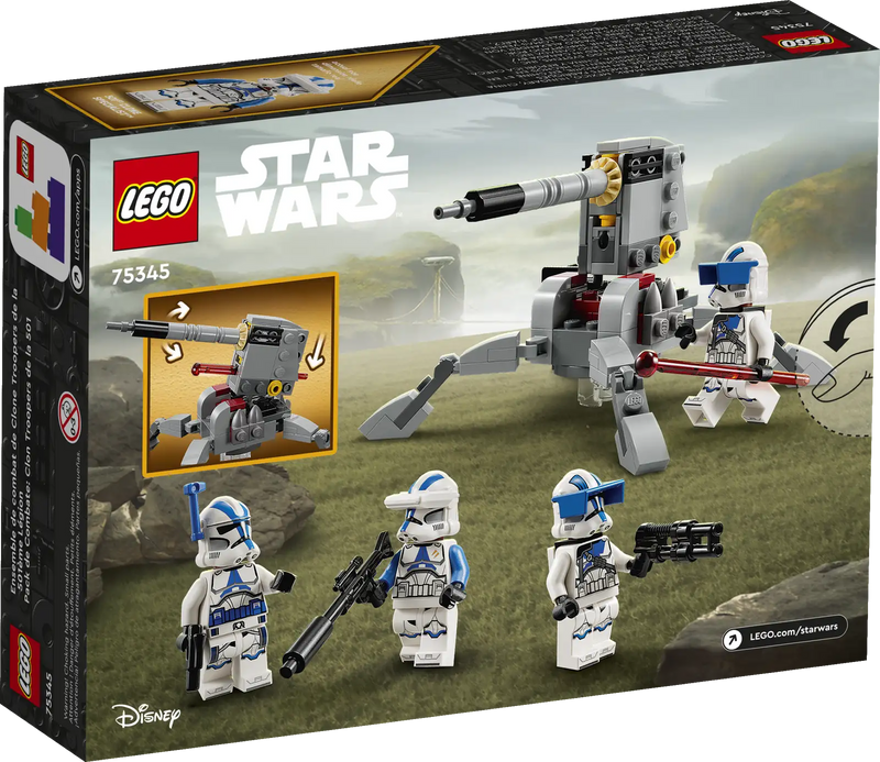 LEGO® Star Wars™ 501st Clone Troopers unit Battle Pack (75345)