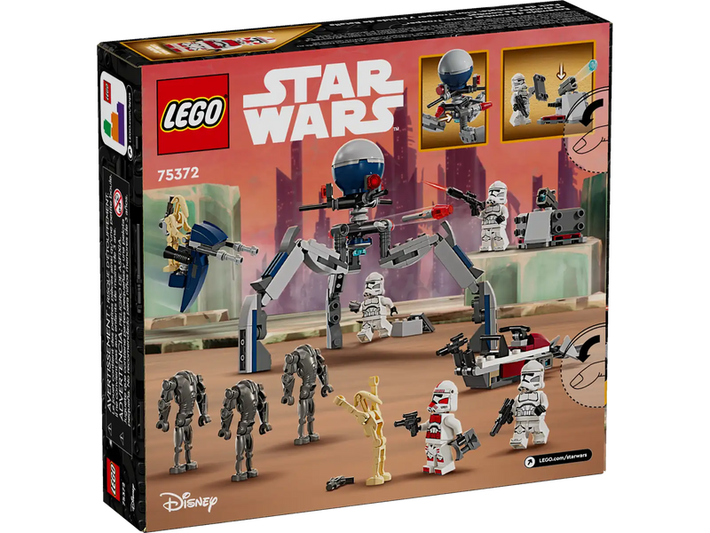 LEGO® Star Wars™ Clone Trooper & Battle Droid Battle Pack (75372)