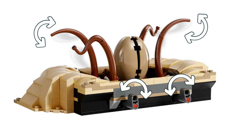 LEGO® Star Wars Desert Skiff & Sarlacc Pit toy vehicle playset (75396)