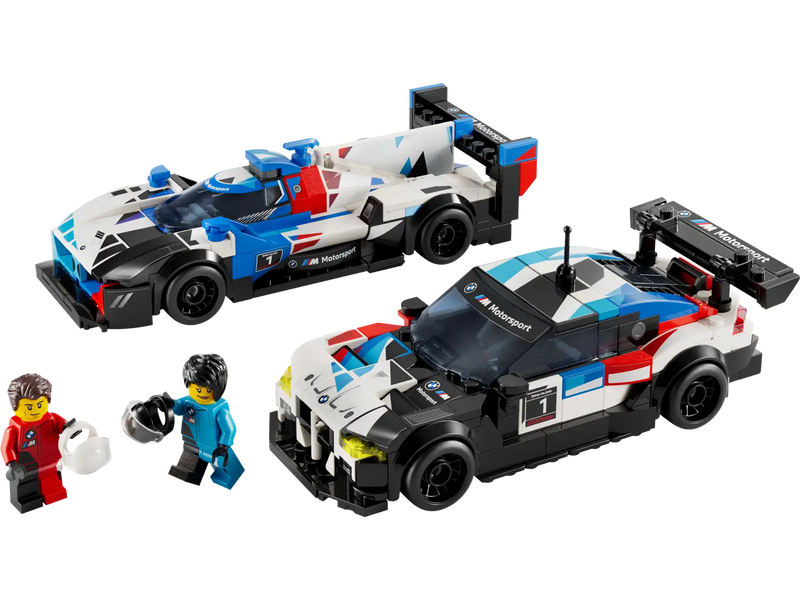 LEGO® 76922 Speed Champions BMW vehicle toys: the M4 GT3 and the M Hybrid V8