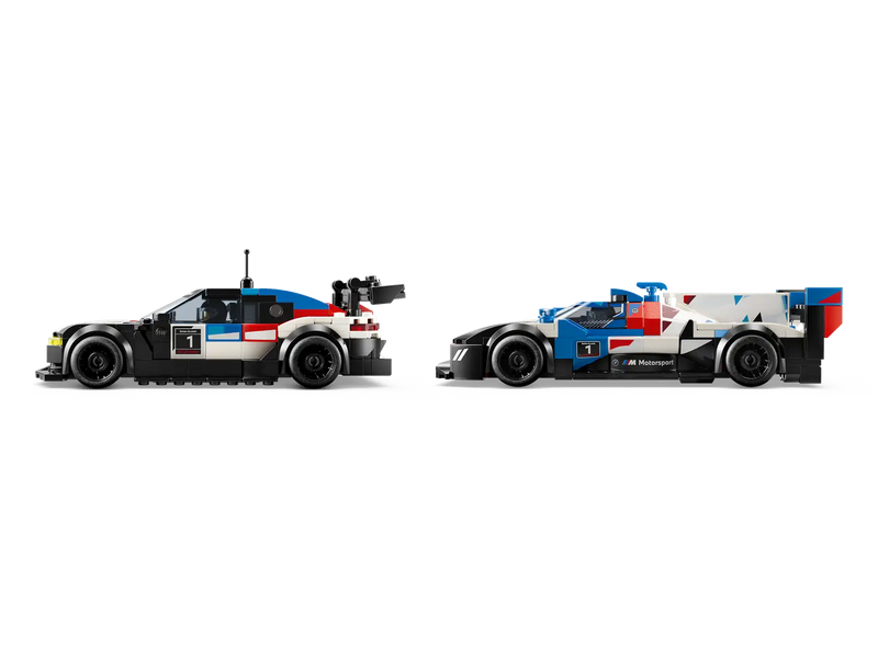 LEGO® 76922 Speed Champions BMW vehicle toys: the M4 GT3 and the M Hybrid V8