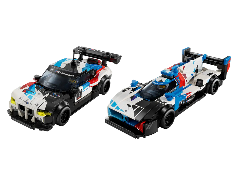 LEGO® 76922 Speed Champions BMW vehicle toys: the M4 GT3 and the M Hybrid V8