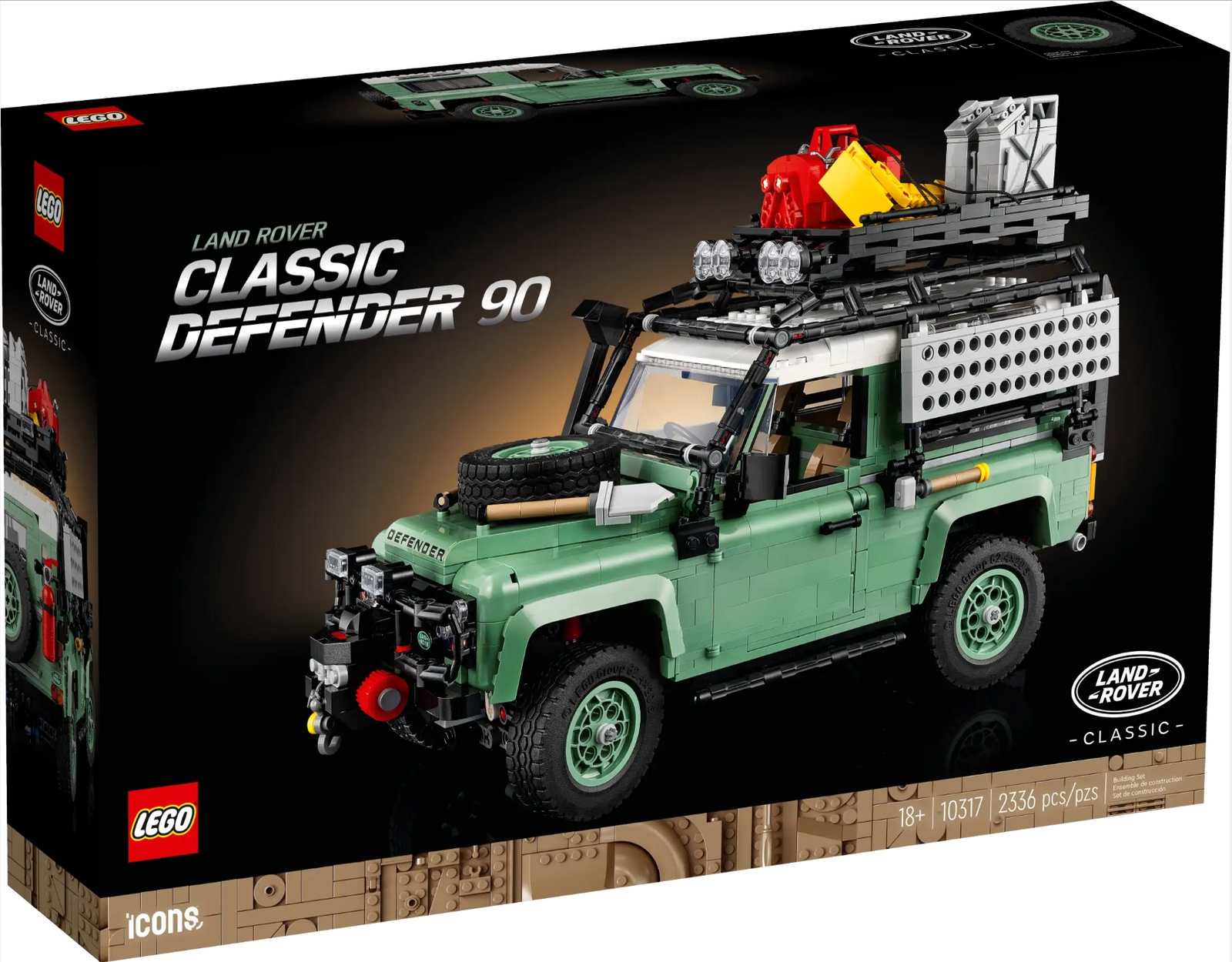 LEGO® Icons 10317 Land Rover Classic Defender 90 – Cloud Mall ZA