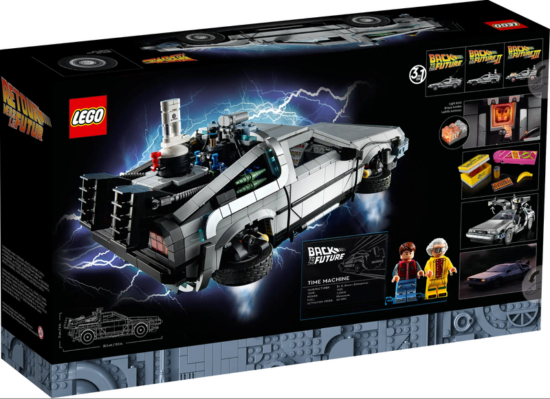 LEGO® Icons 10300 Back to the Future Time Machine