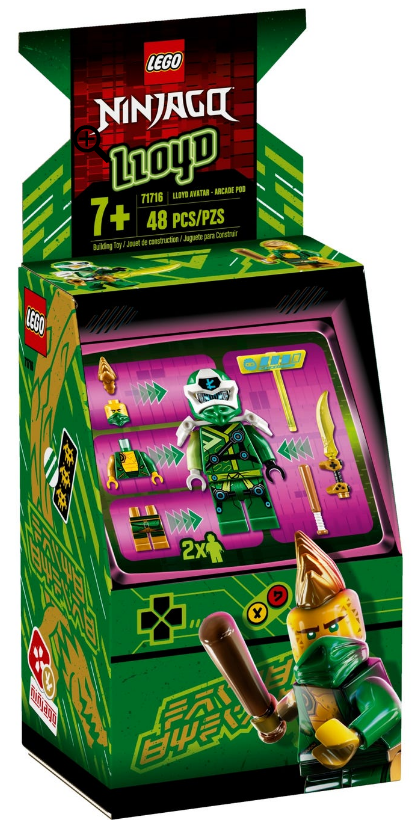 LEGO® Ninjago 71716 Lloyd Avatar - Arcade Pod