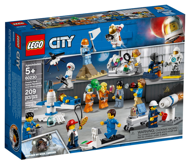 LEGO® City 60230 People Pack – Space Research and Development (Retired set)