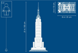 LEGO® Architecture  21046 Empire State Building (Slightly damaged box)