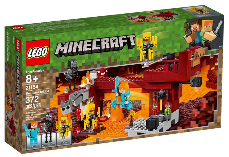 LEGO 21154 Minecraft The Blaze Bridge Retired set Cloud Mall ZA